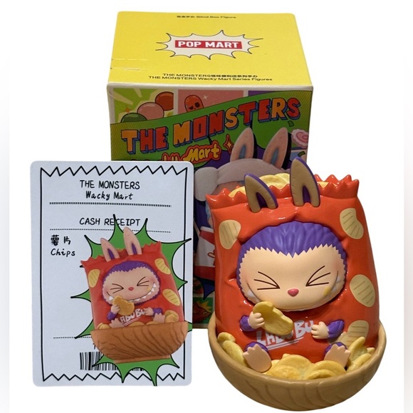 POP MART THE MONSTERS Wacky Mart Series Figure Chips - Picture 1 of 12